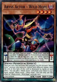Abyss Actor - Wild Hope [LDS2-EN059] Common | Jomio and Rueliete's Cards and Comics