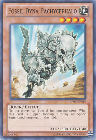 Fossil Dyna Pachycephalo [AP04-EN018] Common | Jomio and Rueliete's Cards and Comics