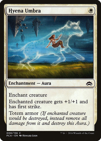 Hyena Umbra [Planechase Anthology] | Jomio and Rueliete's Cards and Comics