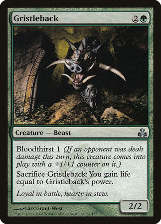 Gristleback [Guildpact] | Jomio and Rueliete's Cards and Comics