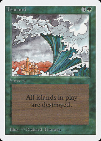 Tsunami [Unlimited Edition] | Jomio and Rueliete's Cards and Comics