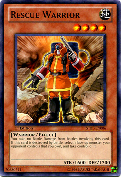 Rescue Warrior [STBL-EN006] Common | Jomio and Rueliete's Cards and Comics