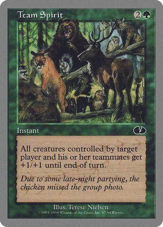 Team Spirit [Unglued] | Jomio and Rueliete's Cards and Comics