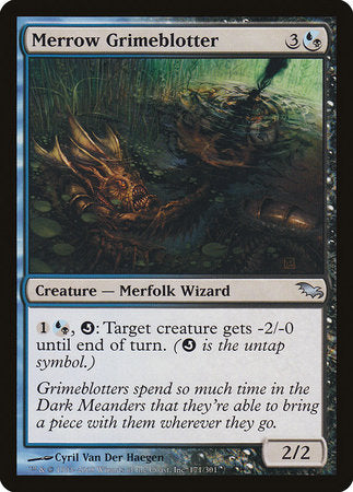 Merrow Grimeblotter [Shadowmoor] | Jomio and Rueliete's Cards and Comics