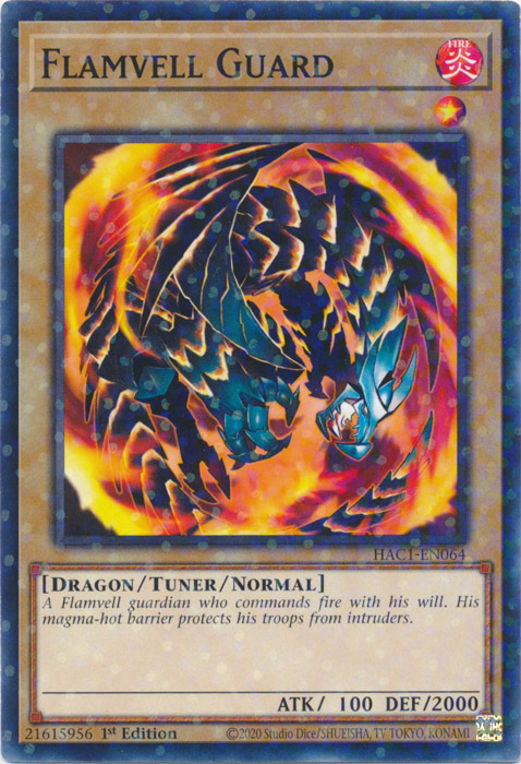 Flamvell Guard (Duel Terminal) [HAC1-EN064] Common | Jomio and Rueliete's Cards and Comics
