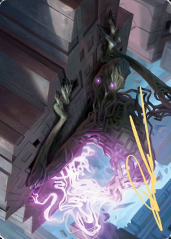 Skyclave Shade Art Card (Gold-Stamped Signature) [Zendikar Rising Art Series] | Jomio and Rueliete's Cards and Comics