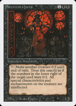 Sorceress Queen [Revised Edition] | Jomio and Rueliete's Cards and Comics