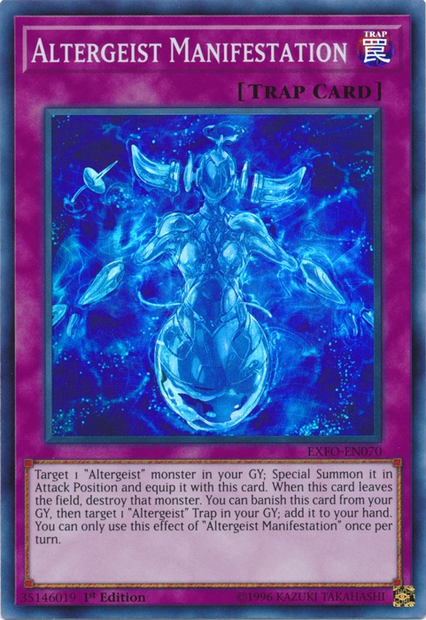 Altergeist Manifestation [EXFO-EN070] Super Rare | Jomio and Rueliete's Cards and Comics