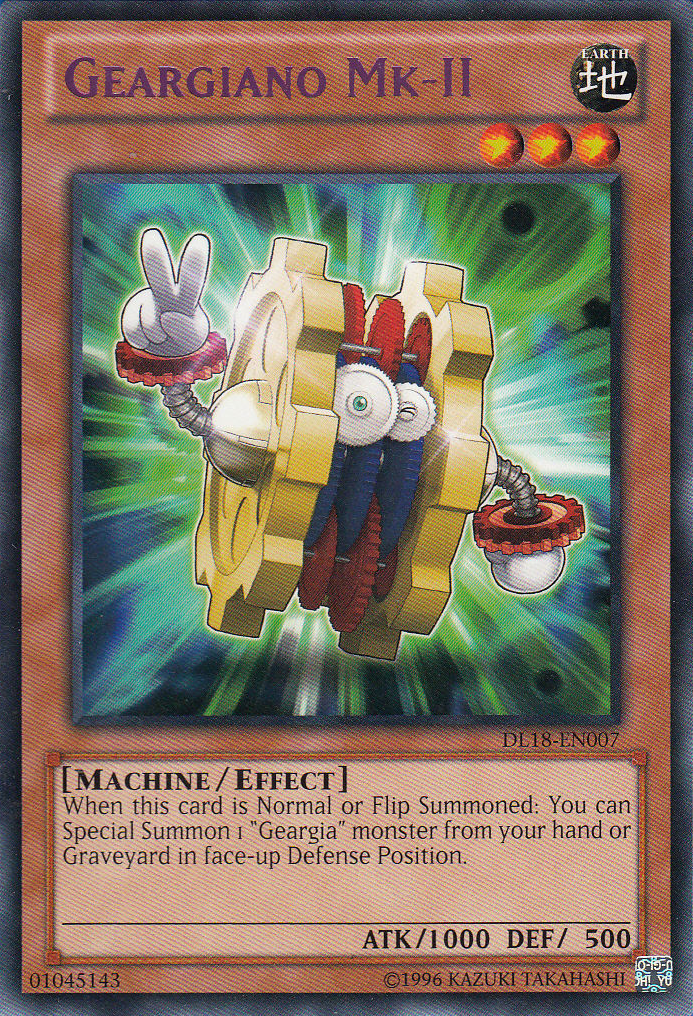 Geargiano Mk-II (Purple) [DL18-EN007] Rare | Jomio and Rueliete's Cards and Comics