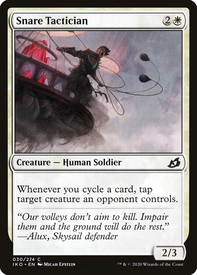 Snare Tactician [Ikoria: Lair of Behemoths] | Jomio and Rueliete's Cards and Comics