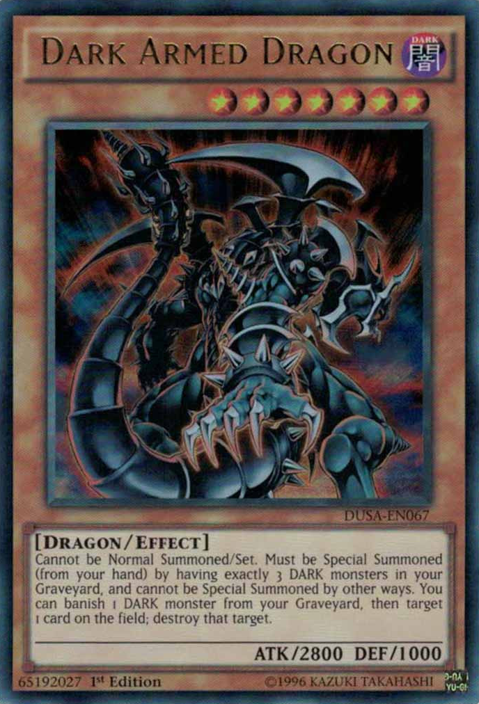 Dark Armed Dragon [DUSA-EN067] Ultra Rare | Jomio and Rueliete's Cards and Comics