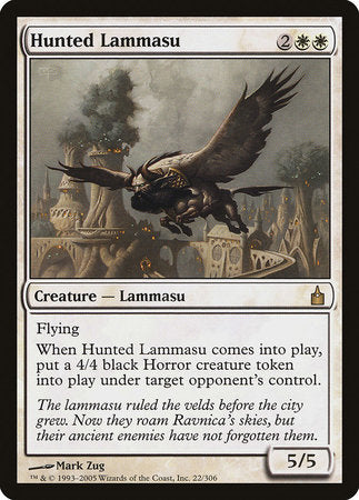 Hunted Lammasu [Ravnica: City of Guilds] | Jomio and Rueliete's Cards and Comics