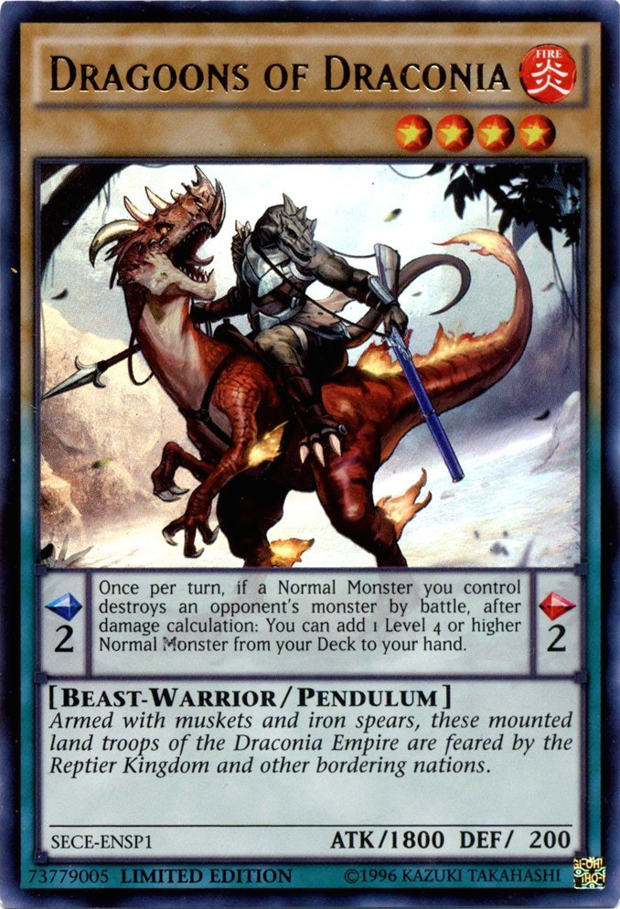 Dragoons of Draconia [SECE-ENSP1] Ultra Rare | Jomio and Rueliete's Cards and Comics