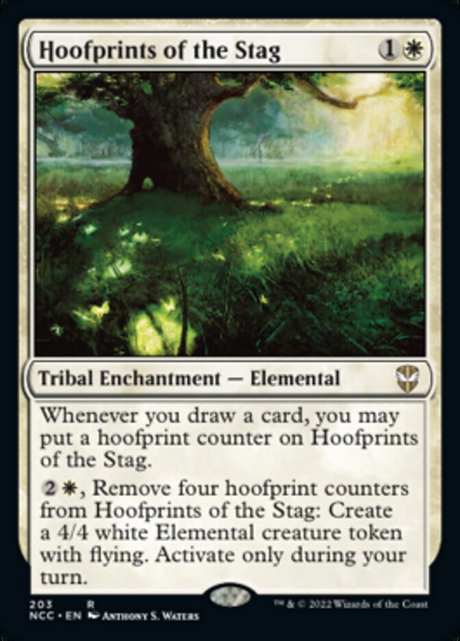 Hoofprints of the Stag [Streets of New Capenna Commander] | Jomio and Rueliete's Cards and Comics