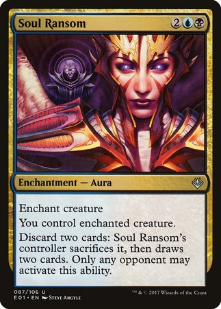 Soul Ransom [Archenemy: Nicol Bolas] | Jomio and Rueliete's Cards and Comics