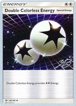 Double Colorless Energy (136/149) (Ice Path FTW - Zachary Bokhari) [World Championships 2017] | Jomio and Rueliete's Cards and Comics