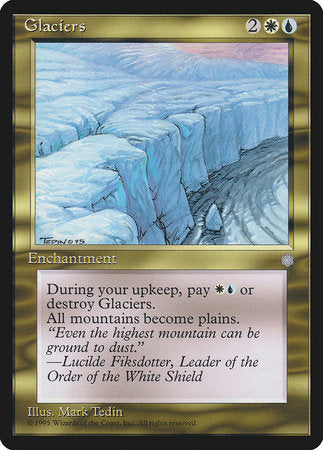 Glaciers [Ice Age] | Jomio and Rueliete's Cards and Comics