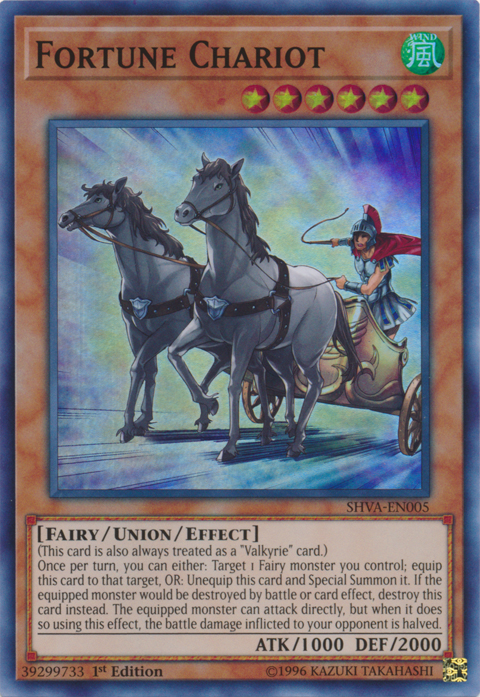 Fortune Chariot [SHVA-EN005] Super Rare | Jomio and Rueliete's Cards and Comics