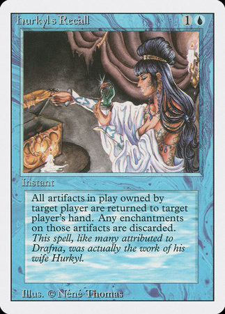 Hurkyl's Recall [Revised Edition] | Jomio and Rueliete's Cards and Comics