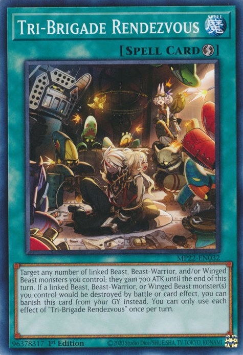 Tri-Brigade Rendezvous [MP22-EN032] Common | Jomio and Rueliete's Cards and Comics