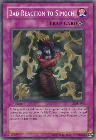 Bad Reaction to Simochi [LOD-093] Common | Jomio and Rueliete's Cards and Comics