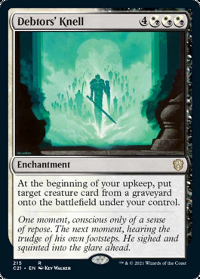 Debtors' Knell [Commander 2021] | Jomio and Rueliete's Cards and Comics