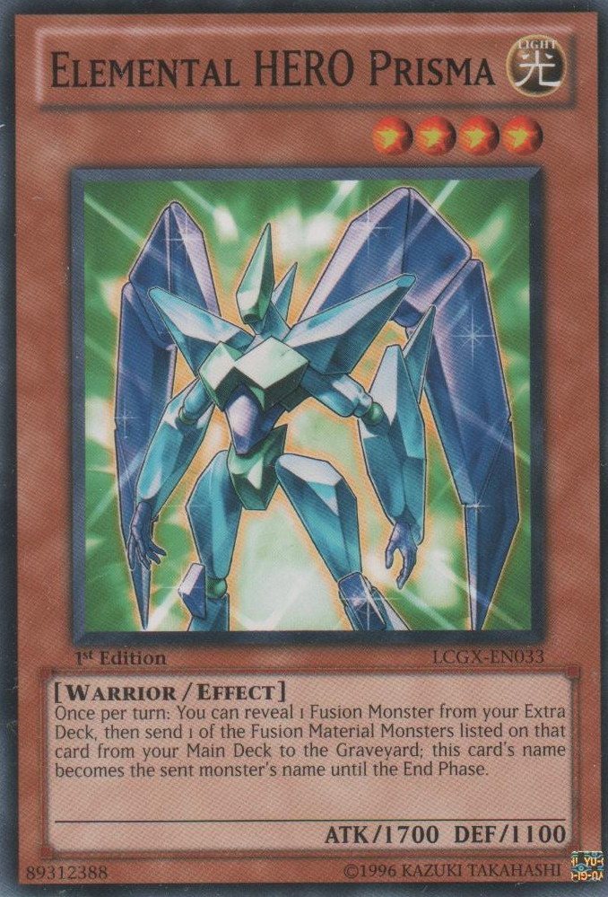 Elemental HERO Prisma [LCGX-EN033] Common | Jomio and Rueliete's Cards and Comics