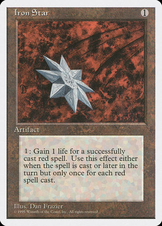 Iron Star [Fourth Edition] | Jomio and Rueliete's Cards and Comics