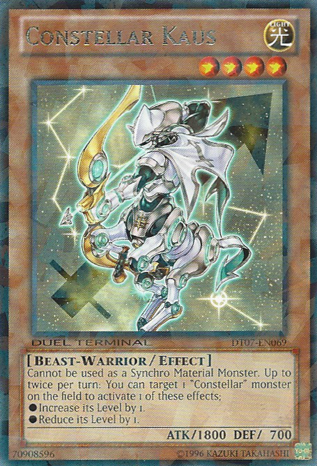 Constellar Kaus [DT07-EN069] Rare | Jomio and Rueliete's Cards and Comics