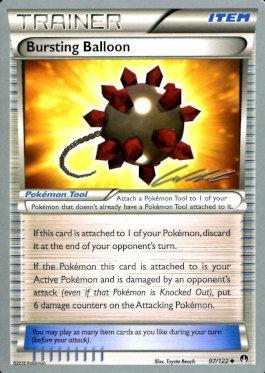 Bursting Balloon (97/122) (Ninja Blitz - Cody Walinski) [World Championships 2016] | Jomio and Rueliete's Cards and Comics