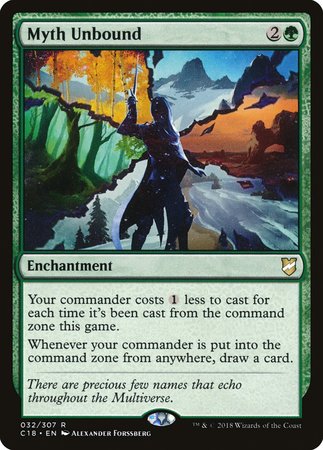 Myth Unbound [Commander 2018] | Jomio and Rueliete's Cards and Comics