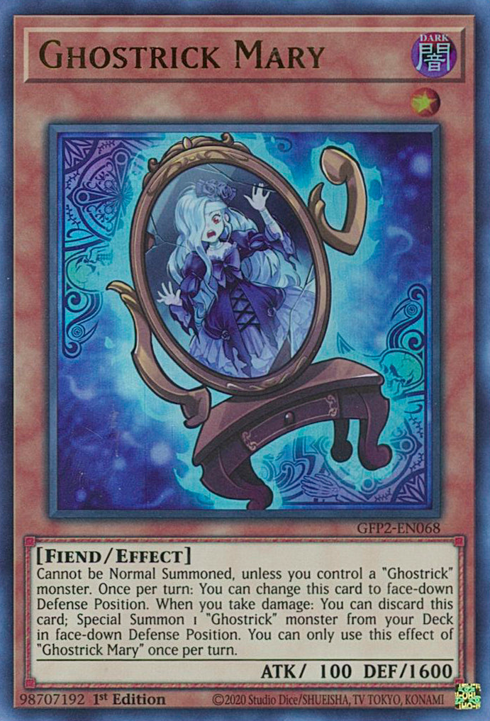 Ghostrick Mary [GFP2-EN068] Ultra Rare | Jomio and Rueliete's Cards and Comics