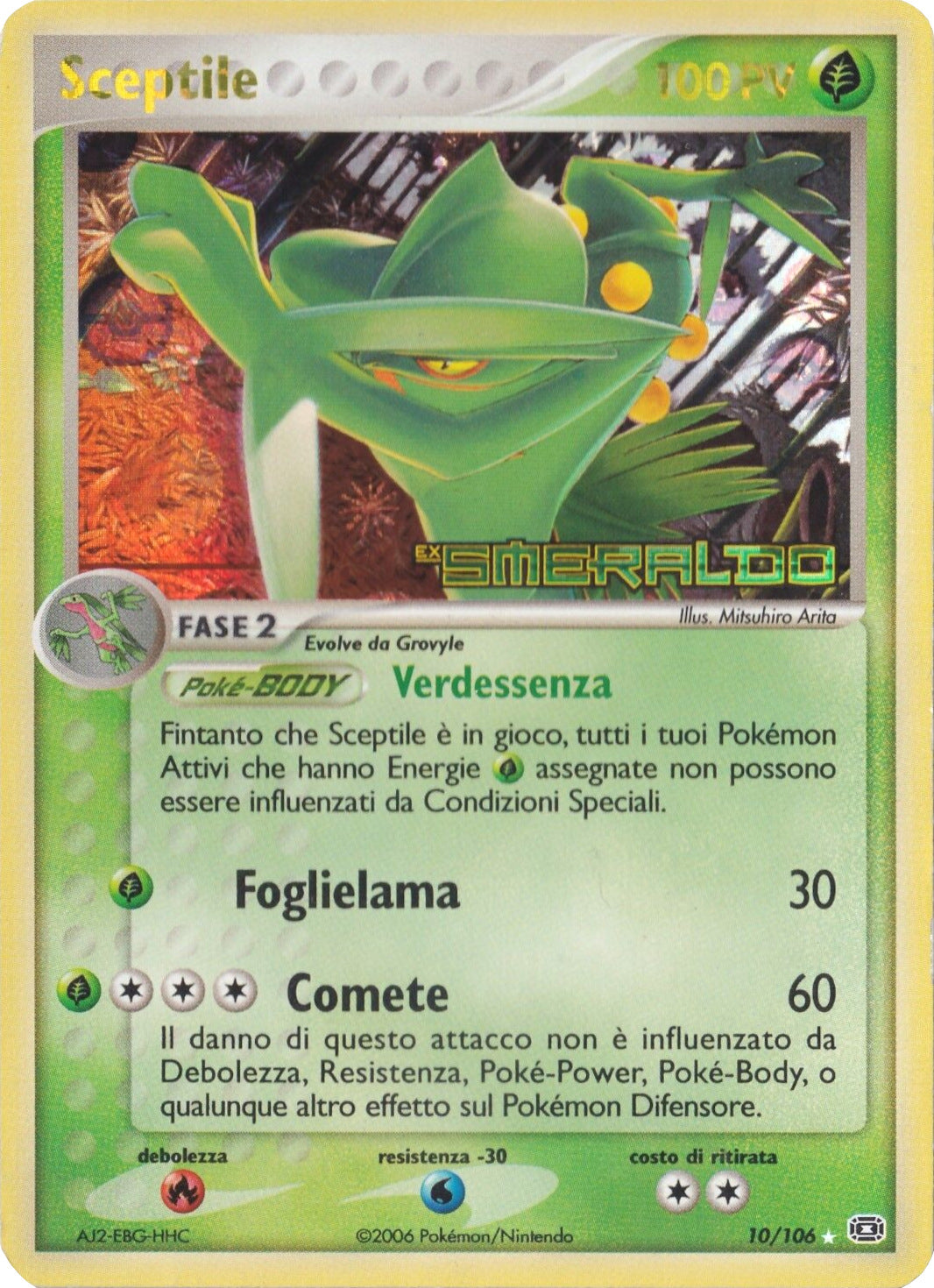 Sceptile (10/106) (Stamped) [EX: Emerald] | Jomio and Rueliete's Cards and Comics