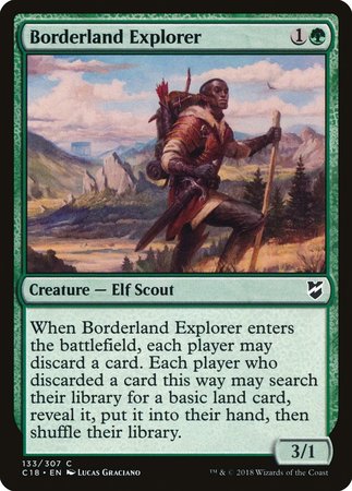 Borderland Explorer [Commander 2018] | Jomio and Rueliete's Cards and Comics