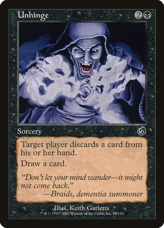 Unhinge [Torment] | Jomio and Rueliete's Cards and Comics
