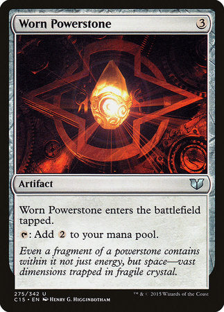 Worn Powerstone [Commander 2015] | Jomio and Rueliete's Cards and Comics