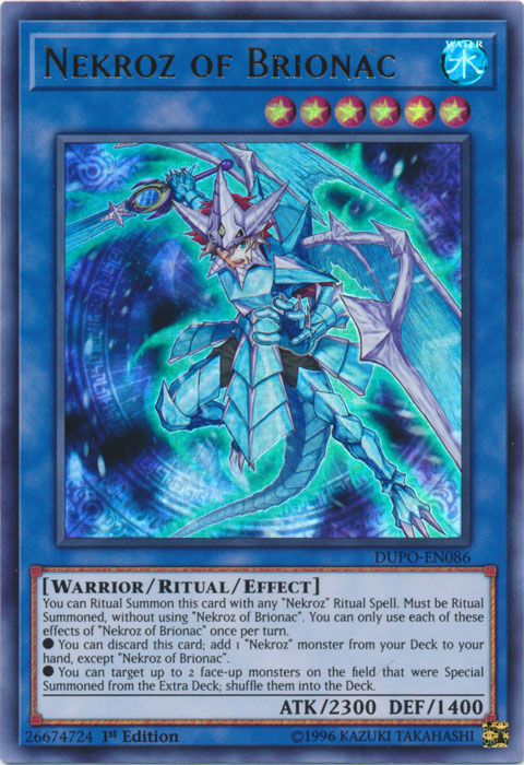 Nekroz of Brionac [DUPO-EN086] Ultra Rare | Jomio and Rueliete's Cards and Comics