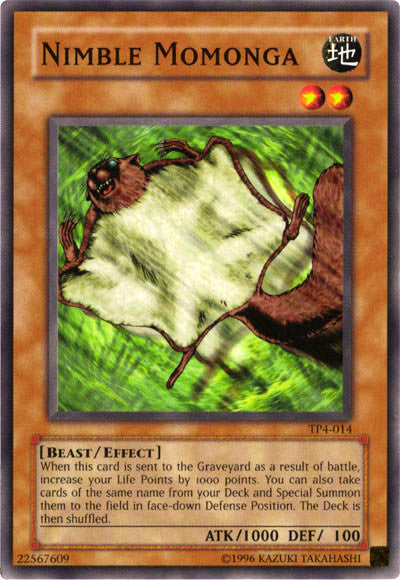 Nimble Momonga [TP4-014] Common | Jomio and Rueliete's Cards and Comics