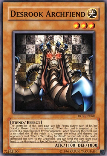 Desrook Archfiend [DCR-EN070] Common | Jomio and Rueliete's Cards and Comics