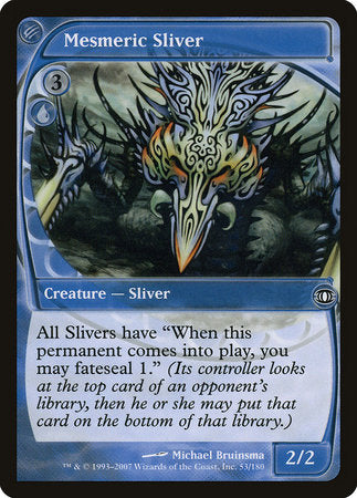 Mesmeric Sliver [Future Sight] | Jomio and Rueliete's Cards and Comics