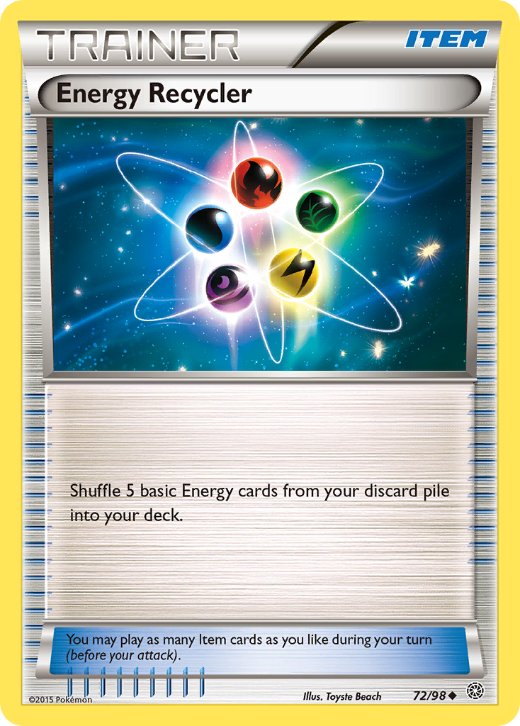 Energy Recycler (72/98) [XY: Ancient Origins] | Jomio and Rueliete's Cards and Comics