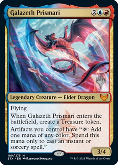 Galazeth Prismari (Promo Pack) [Strixhaven: School of Mages Promos] | Jomio and Rueliete's Cards and Comics