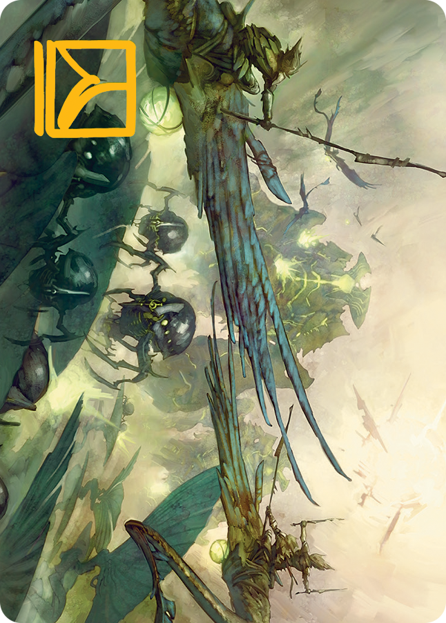 Invasion of Pyrulea Art Card (Gold-Stamped Signature) [March of the Machine Art Series] | Jomio and Rueliete's Cards and Comics