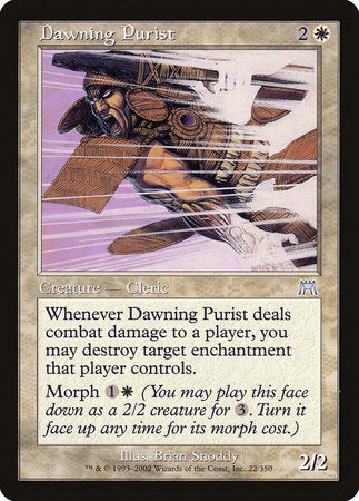 Dawning Purist [Onslaught] | Jomio and Rueliete's Cards and Comics