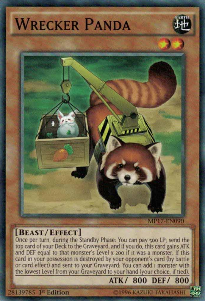 Wrecker Panda [MP17-EN090] Common | Jomio and Rueliete's Cards and Comics
