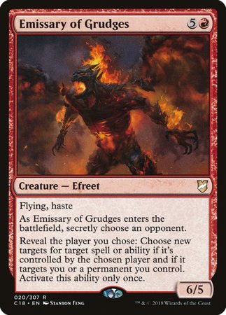 Emissary of Grudges [Commander 2018] | Jomio and Rueliete's Cards and Comics