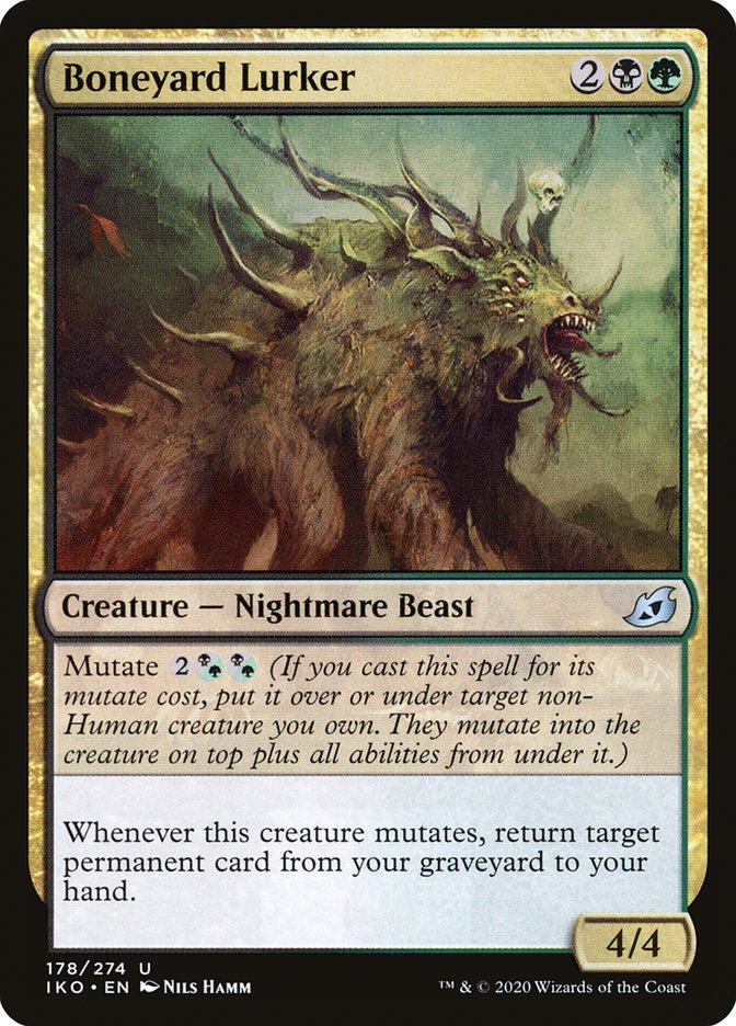 Boneyard Lurker [Ikoria: Lair of Behemoths] | Jomio and Rueliete's Cards and Comics