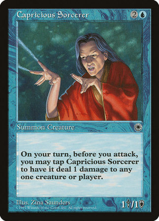 Capricious Sorcerer [Portal] | Jomio and Rueliete's Cards and Comics