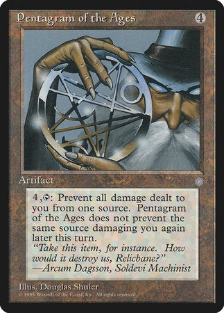 Pentagram of the Ages [Ice Age] | Jomio and Rueliete's Cards and Comics