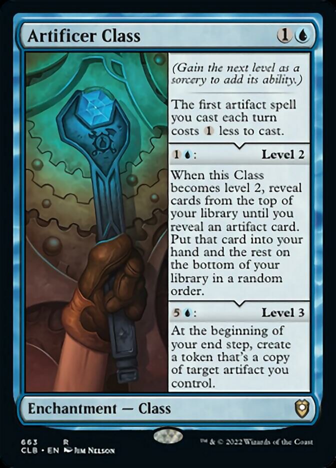 Artificer Class [Commander Legends: Battle for Baldur's Gate] | Jomio and Rueliete's Cards and Comics